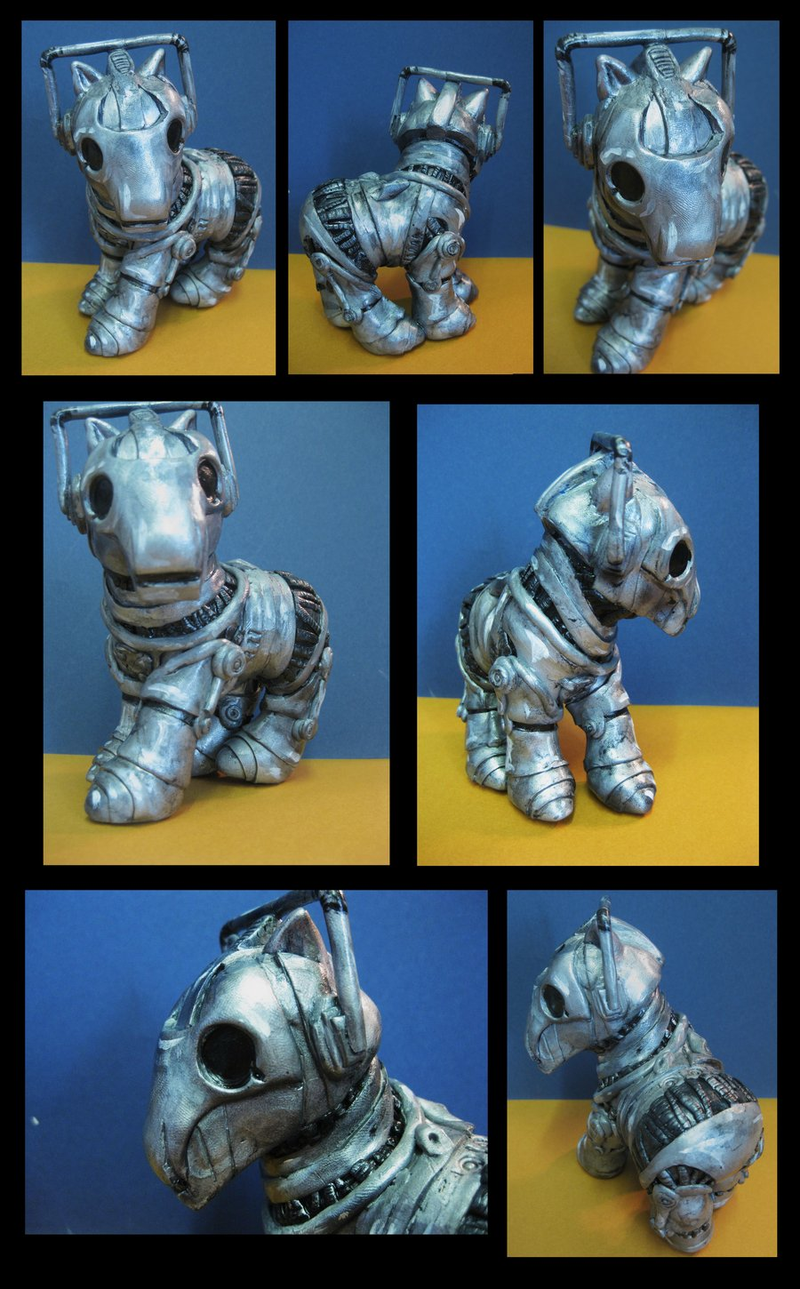 Illustration for article titled Doctor Who Ponies are four-legged terrors